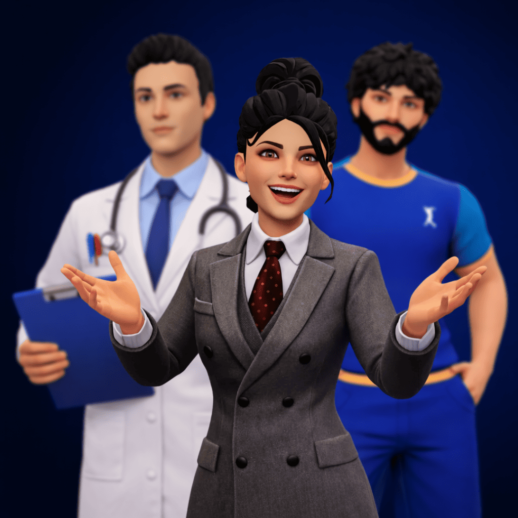 Professional avatars